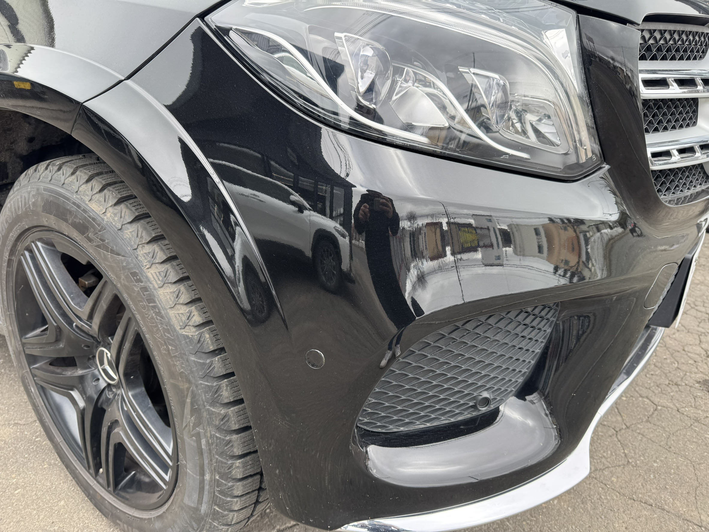 札幌 ベンツ 板金修理 完成