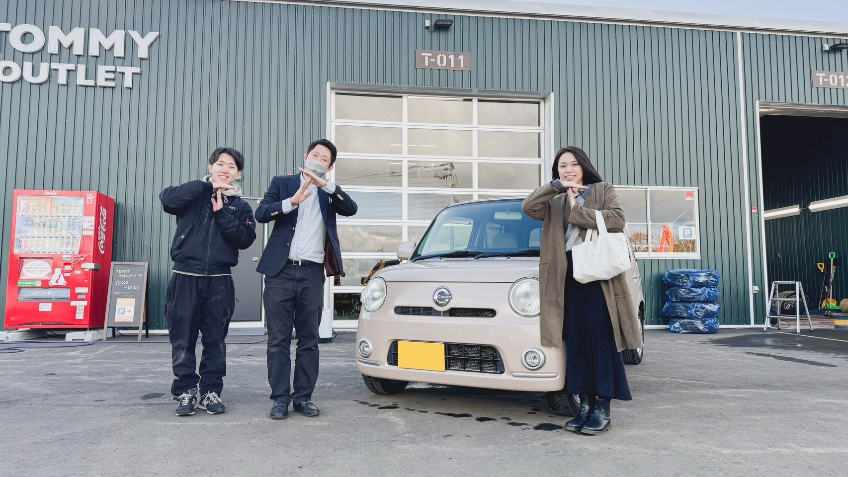 令和6年11月 I様 ミラココア ご納車