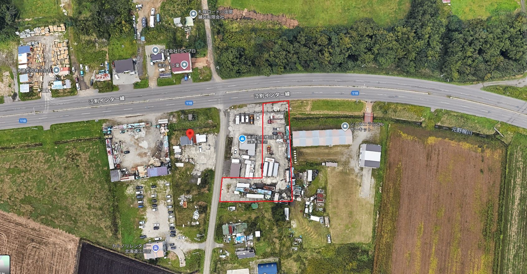 江別市元野幌1115　土地