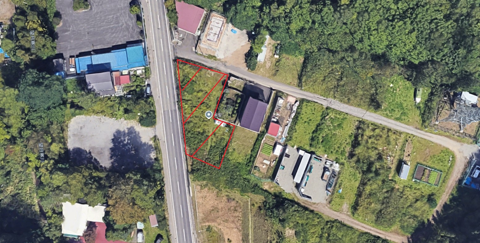 札幌市豊平区西岡506　貸プレハブ事務所＋貸土地