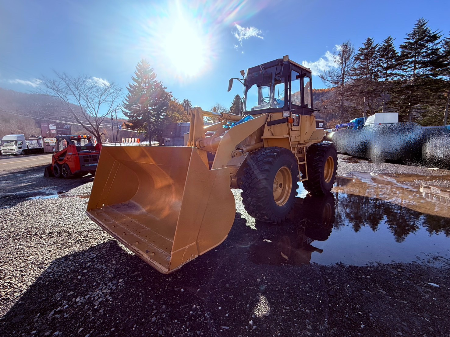 CAT　910F　除雪車　車検整備付き