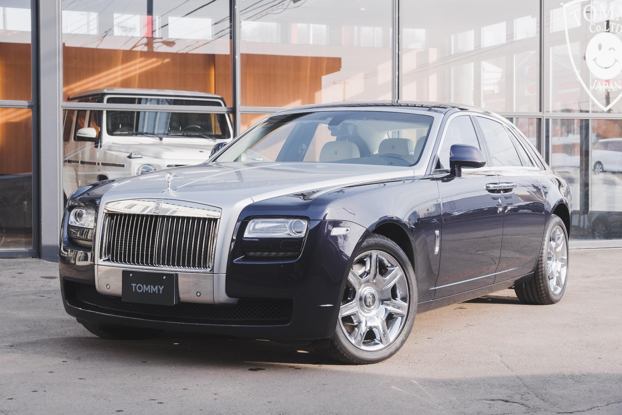 ロールスロイス ゴースト 6.6 左H 5名乗　V12 純正ナビ フルセグTV コンフォートエントリー　バックカメラ