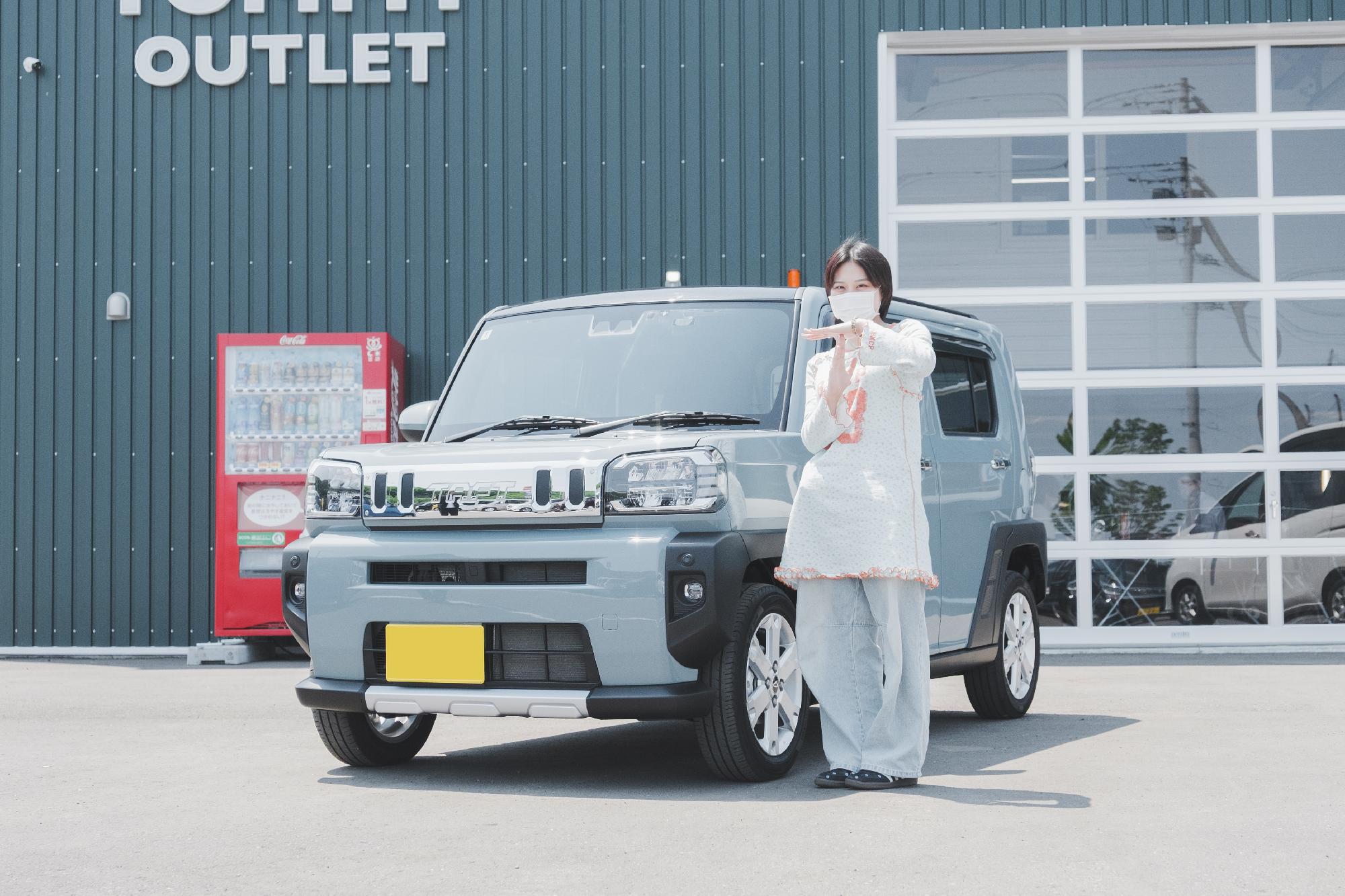 令和7年6月 W様 タフト ご納車