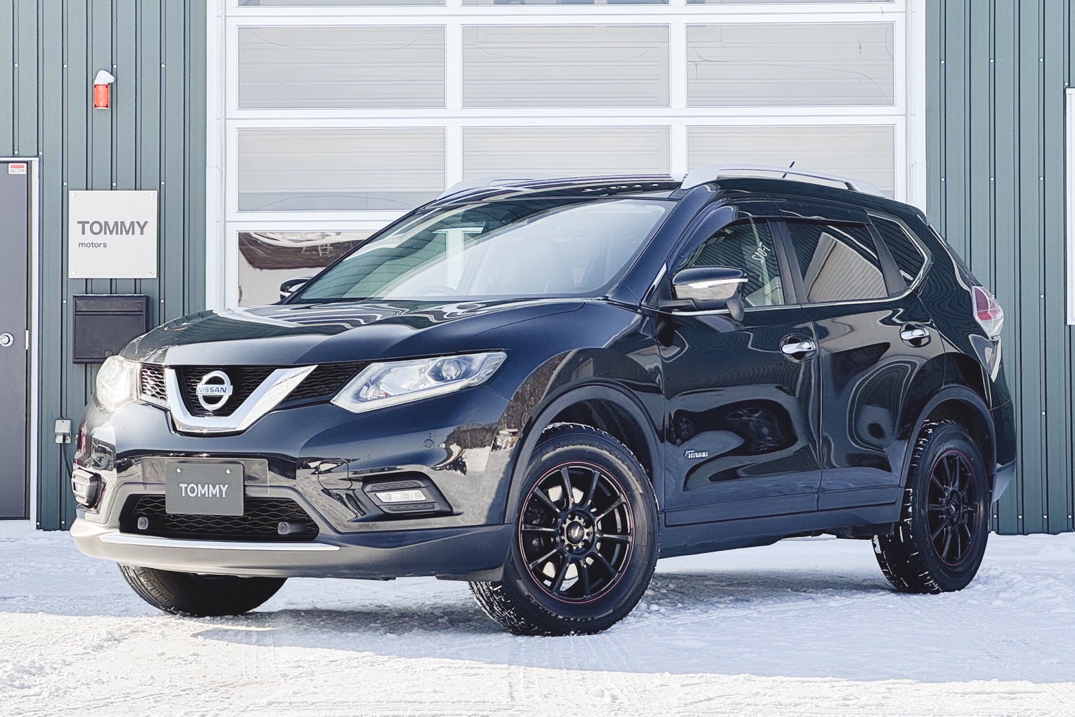 日産 エクストレイル 20XハイブリッドEブレーキPKG 4WD　バックカメラ・前後ソナー・ETC・LEDフォグランプ・シートヒーター