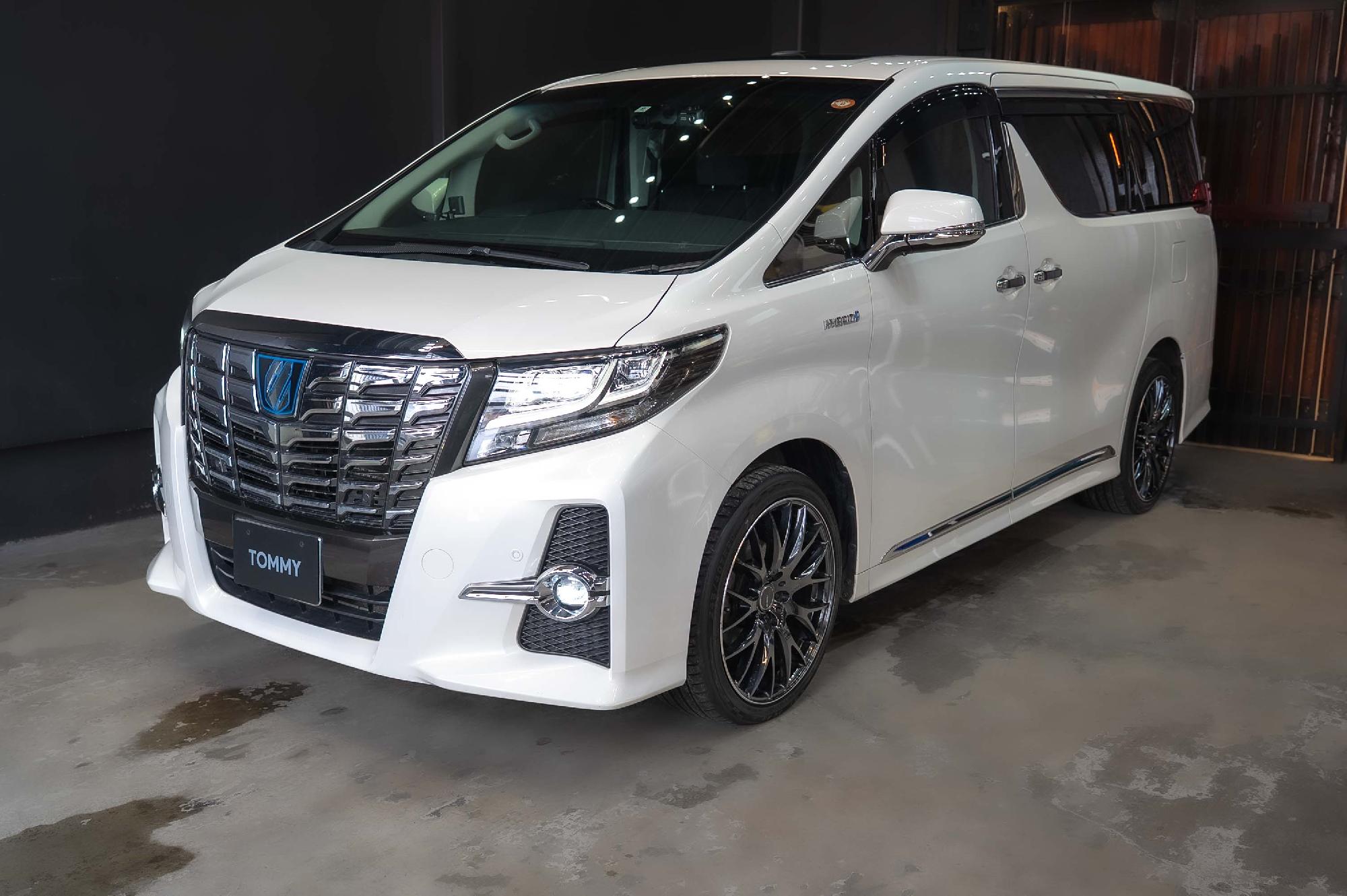 トヨタ アルファードHV　ナビ Bカメラ 後席モニター RAYS20インチAW