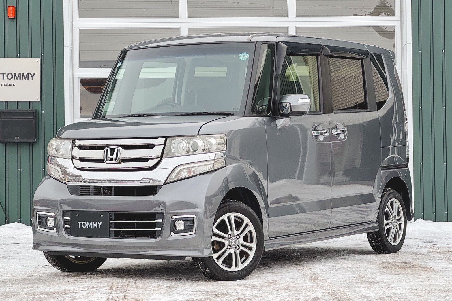 ホンダ N-BOXカスタムG SSパッケージ　バックカメラ・両側電動スライドドア・ETC・シートヒーター・LEDフォグランプ・LEDポジションランプ