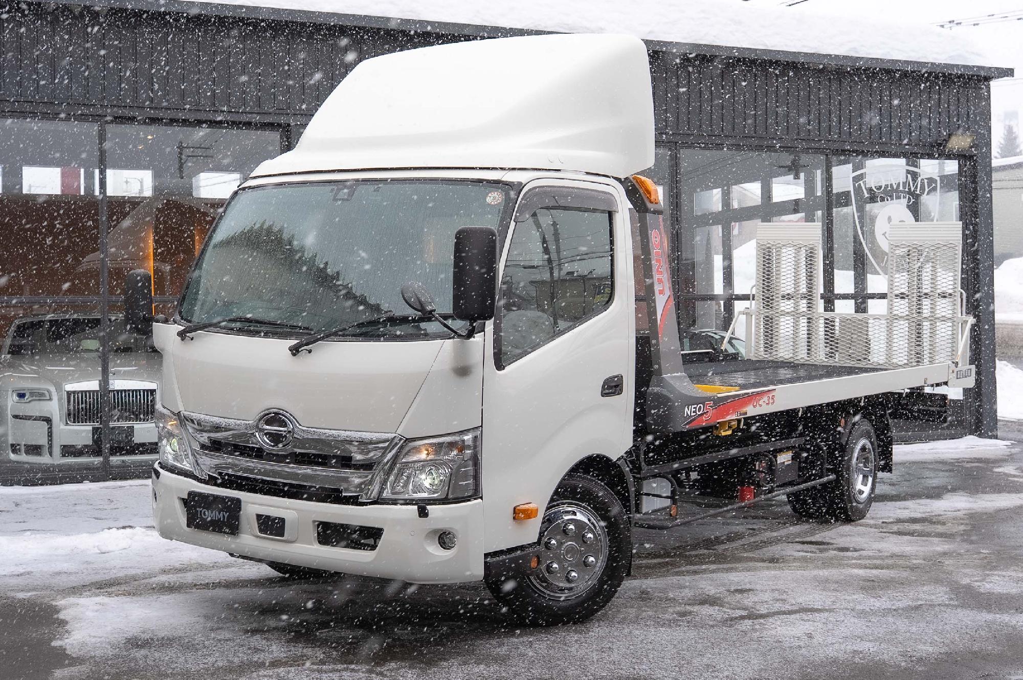 日野 デュトロ　3t積載　セーフティローダー　古河ユニックUC-35 ラジコン 