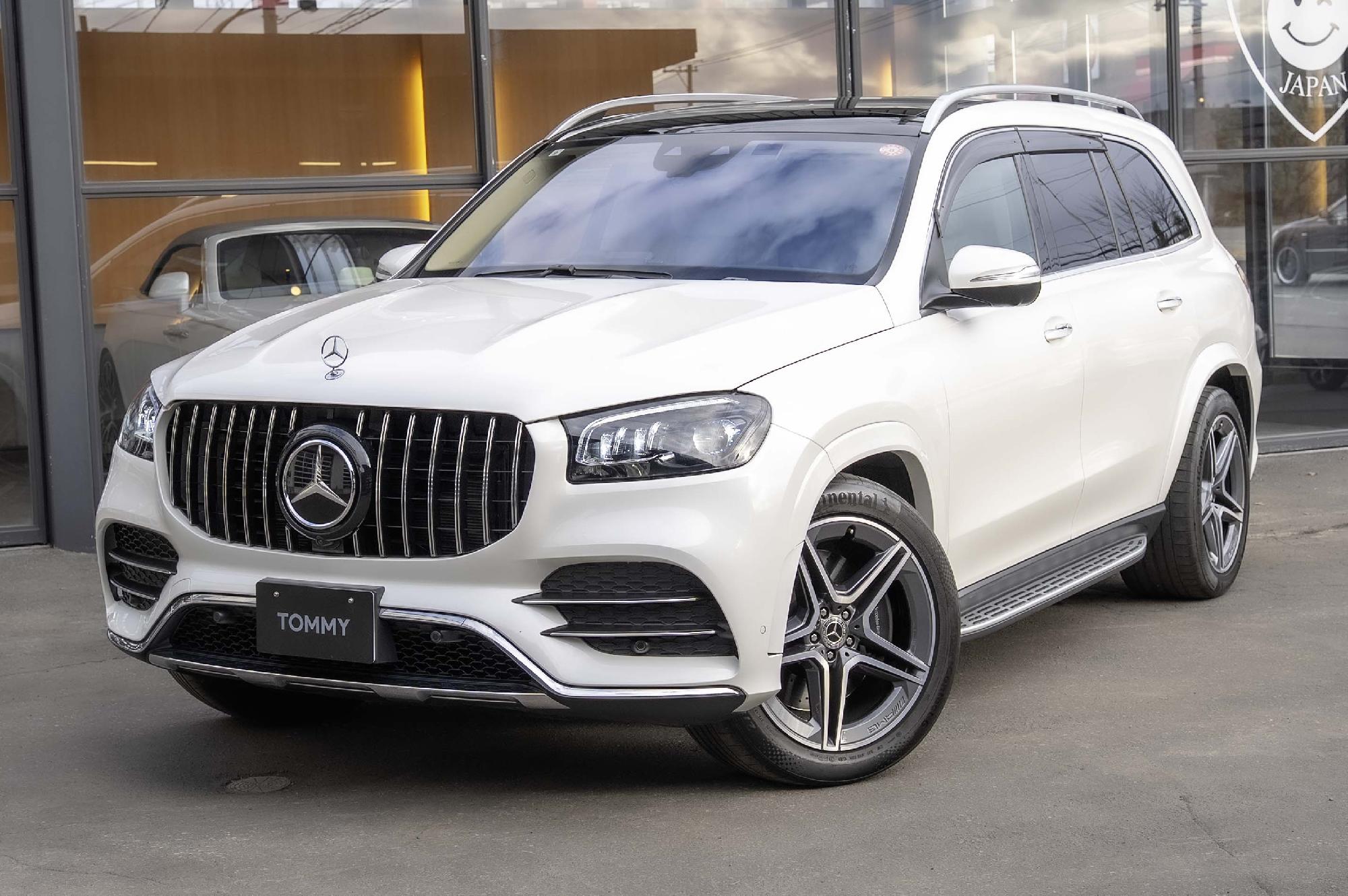 メルセデスベンツ GLS400d 4マチックAMGライン 4WD　ブルメスタ- パナメリカーナグリル 全周囲カメ