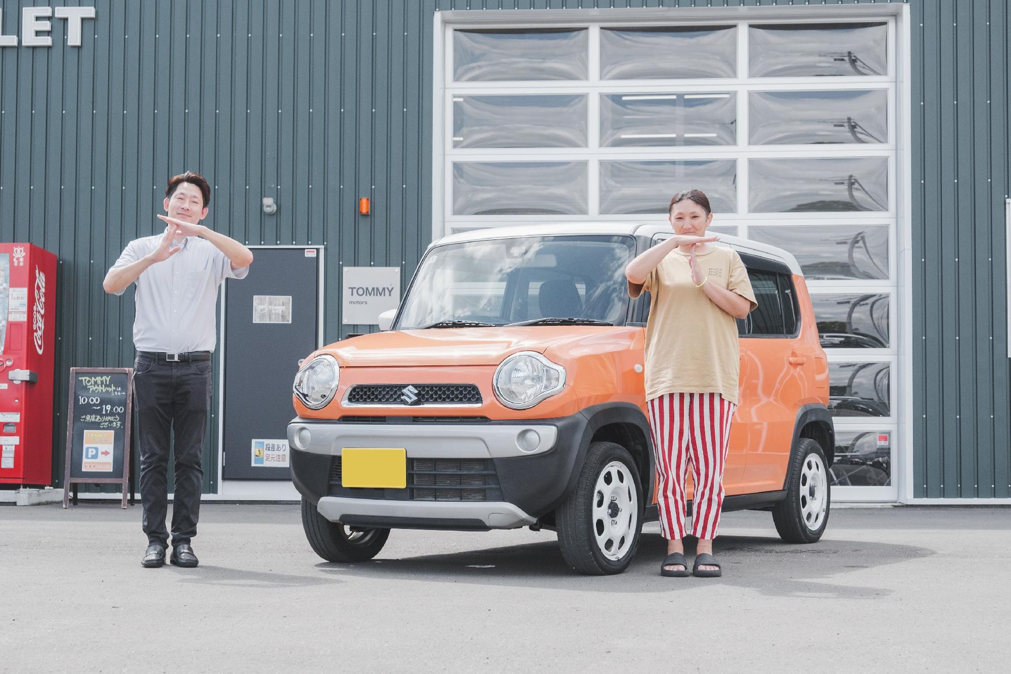 令和7年8月 F様 ハスラー ご納車