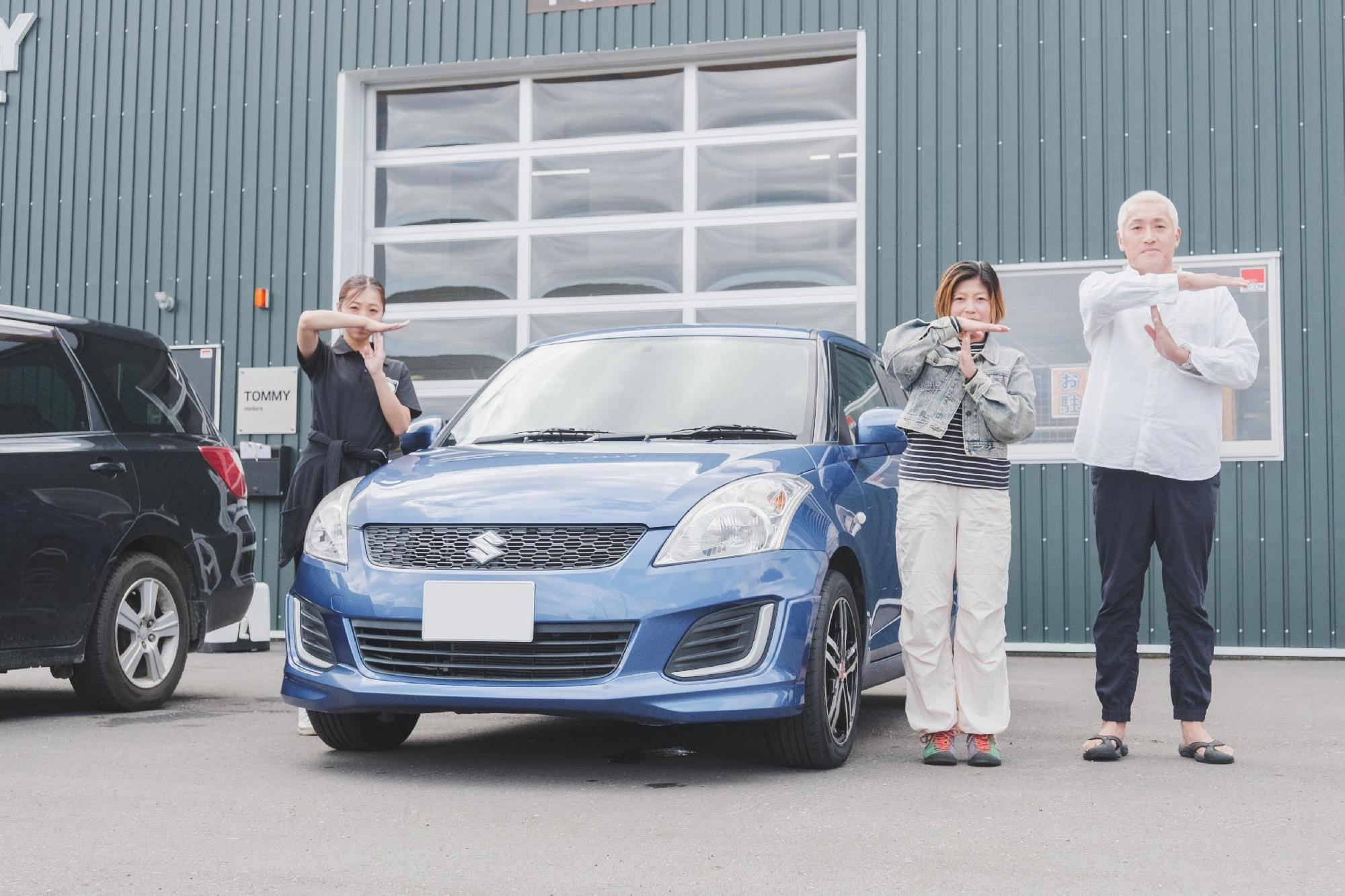 令和7年9月 N様 スイフト ご納車